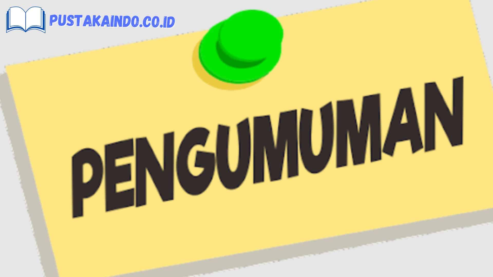 Pengertian Pengumuman